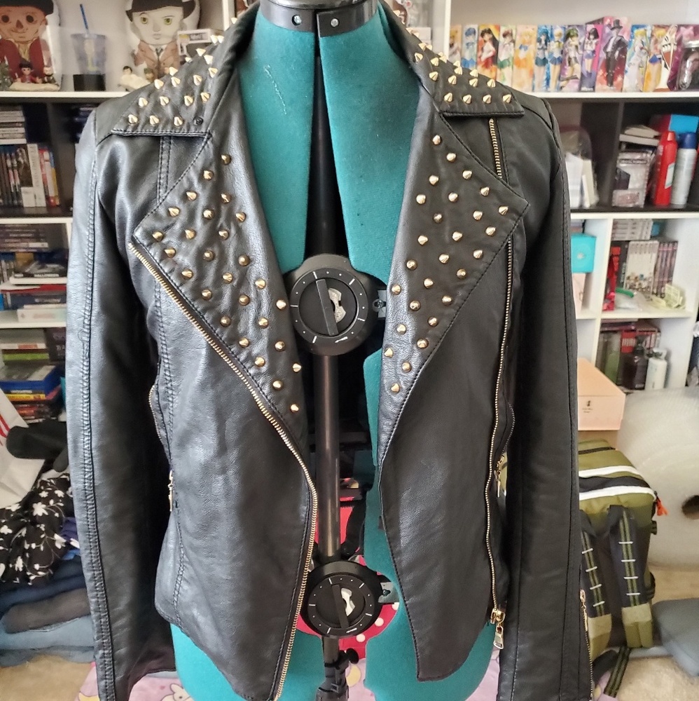 Faux Leather Jacket